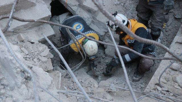 Suriye’de arama-kurtarma çalışmaları tüm hızıyla devam ediyor