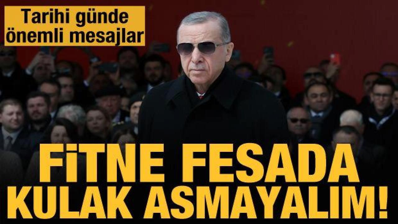 Cumhurbaşkanı Erdoğan, "Türkiye devleti