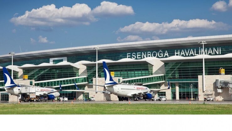 36 aylık yatırım devri başladı: Esenboğa Havalimanı İhalesinin birinci taksiti ödendi