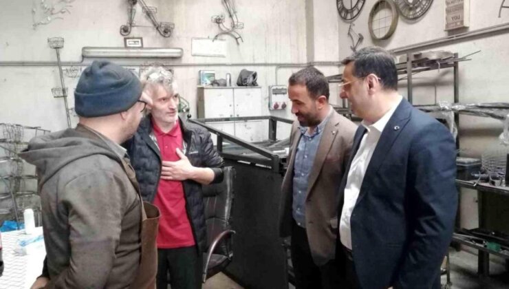 AK Parti’nin engelli milletvekili adayı Serkan Bayram Pendik’te ziyaretlerde bulundu