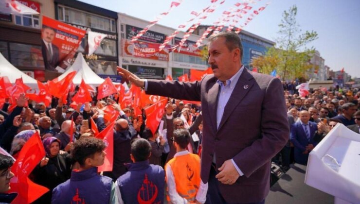 Destici: Terör örgütlerinin hepsi Kılıçdaroğlu’nu destekliyor