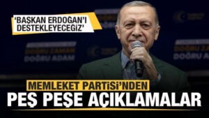 İnce çekildi! Memleket Partisi’nden peş peşe açıklamalar: Erdoğan’ı destekleyeceğiz
