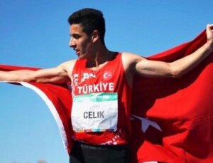 Ulusal atlet Çelik, 45 yıllık Türkiye rekorunu kırdı