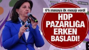 HDP mahallî seçim pazarlığına başladı: Adaylar için birinci açıklama