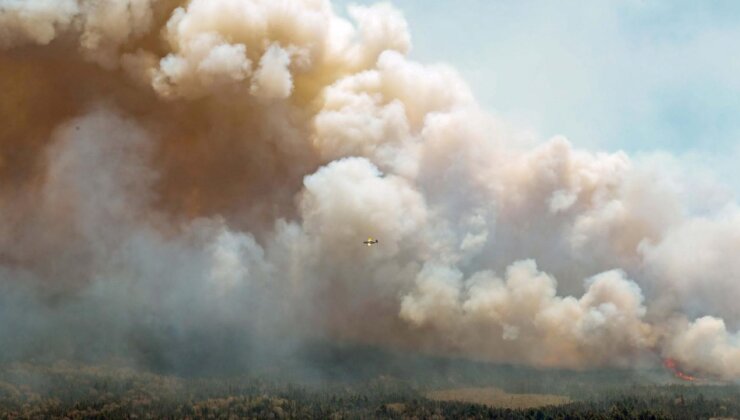 Kanada’da orman yangını: Ordu alana indi!