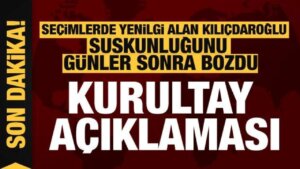 Kılıçdaroğlu seçimden sonra birinci kez canlı yayında! Kurultayda aday olacak mı?