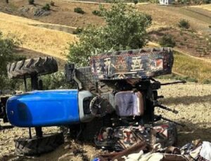 Traktör devrildi: 3 kişi hayatını kaybetti