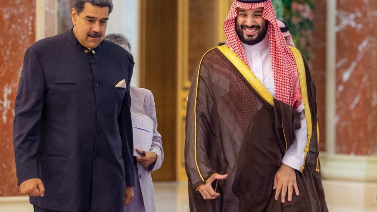 Maduro Cidde'de Suudi Arabistan