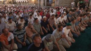 15 Temmuz şehitleri için Ayasofya Camii’nde hatim indirildi