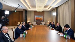 Bakan Fidan, Azerbaycan Cumhurbaşkanı Aliyev tarafından kabul edildi