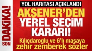 Akşener’den mahallî seçim kararı! 6’lı masa ve Kılıçdaroğlu’na bombardıman