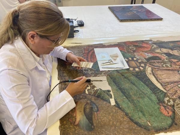 200 yillik tarihi tablolar ulusal saraylar baskanliginca restore ediliyor 1 cgRsehzN