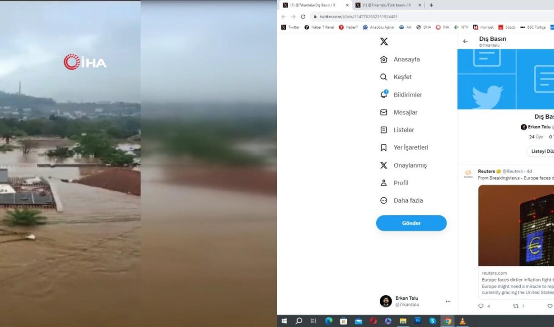 Brezilya'da sağanak yağışların yol