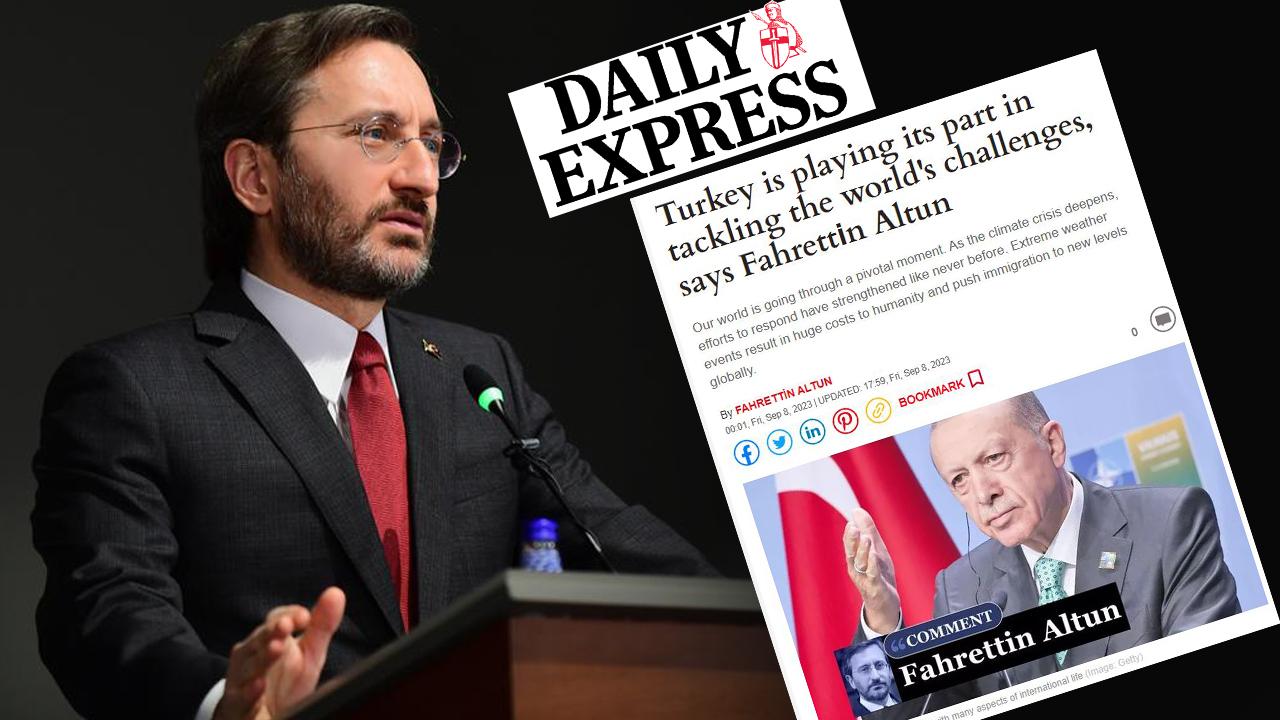 Fahrettin Altun, Daily Express’e makale yazdı: G20 Konferansı eksiksiz bir fırsat