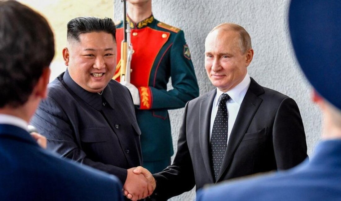 Putin ve Kim Jong-un